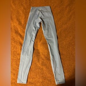 Lululemon Wunder Under High-Rise Tight 28” in Blue Nile